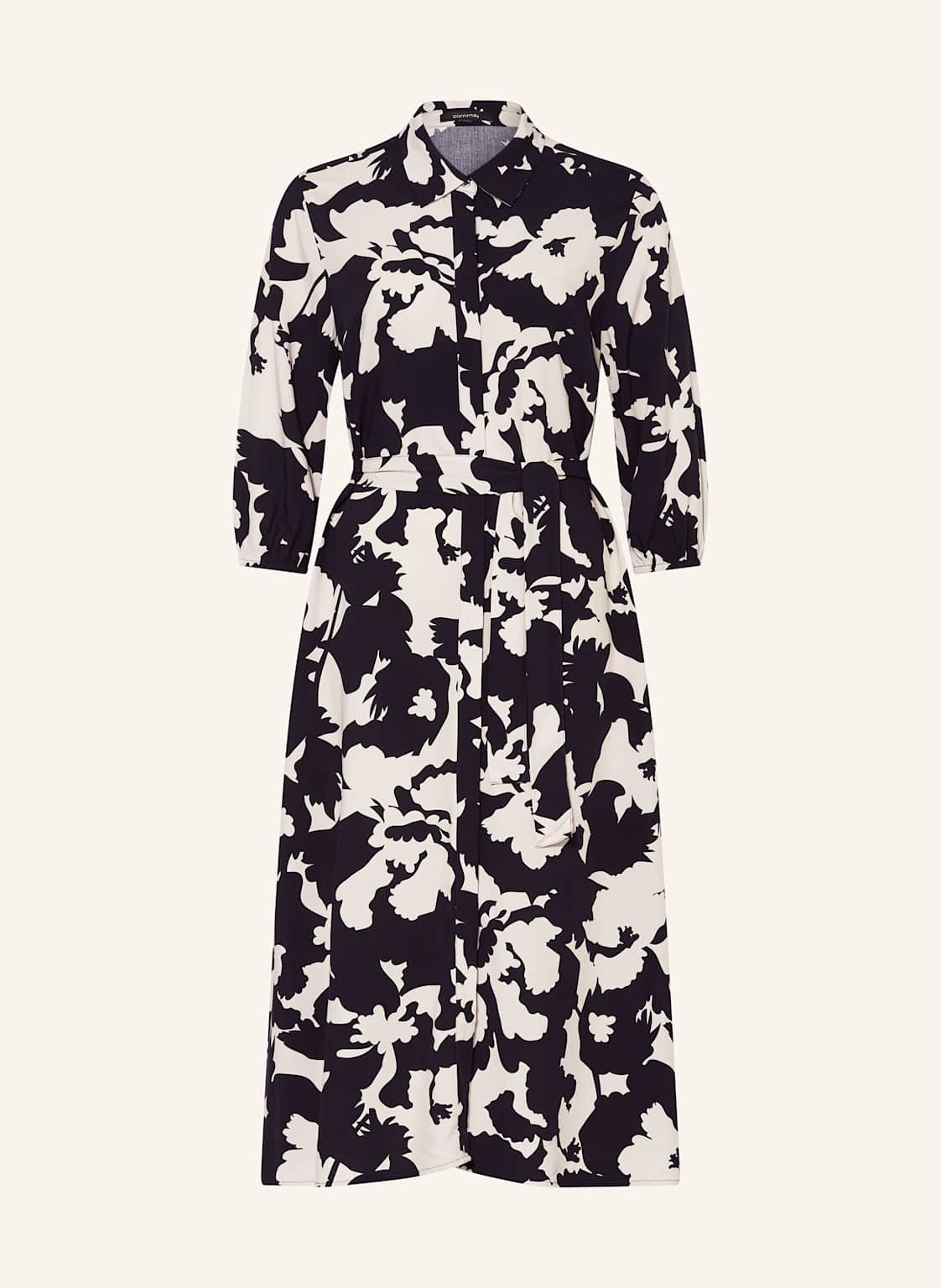 Comma Hemdblusenkleid Mit 3/4-Arm blau Comma Hemdblusenkleid Mit 3/4-Arm blau von comma