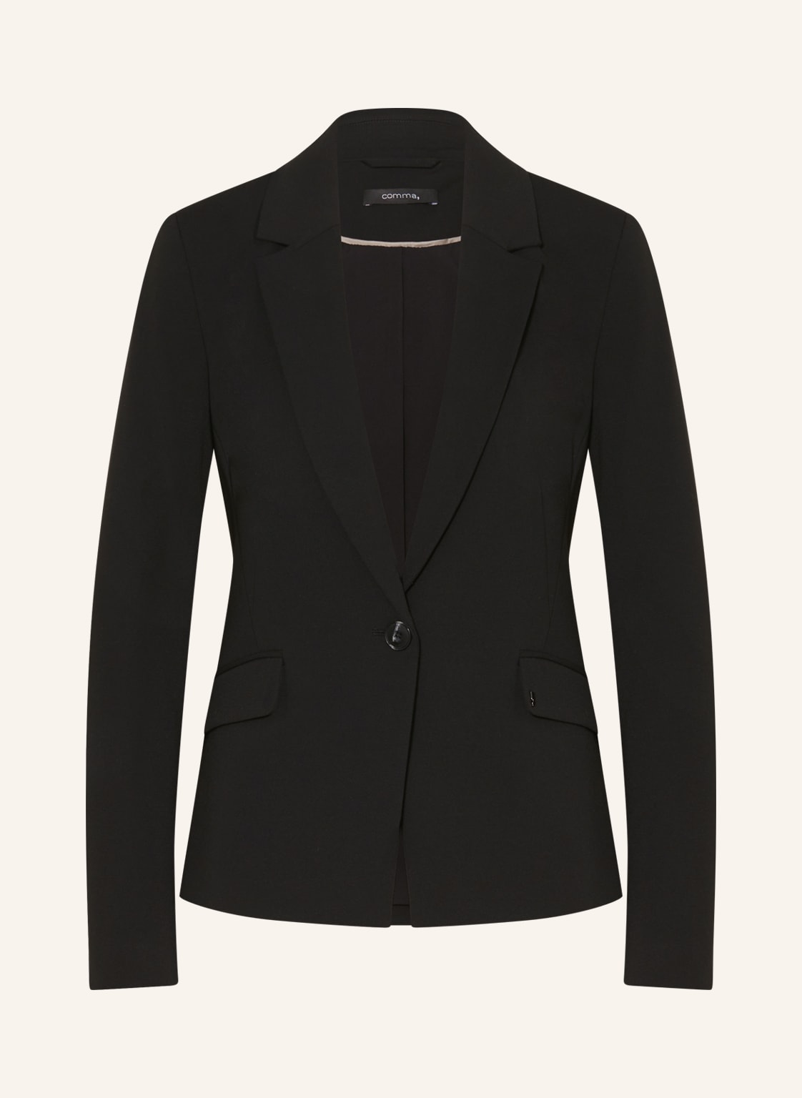 Comma Jerseyblazer schwarz Comma Jerseyblazer schwarz von comma