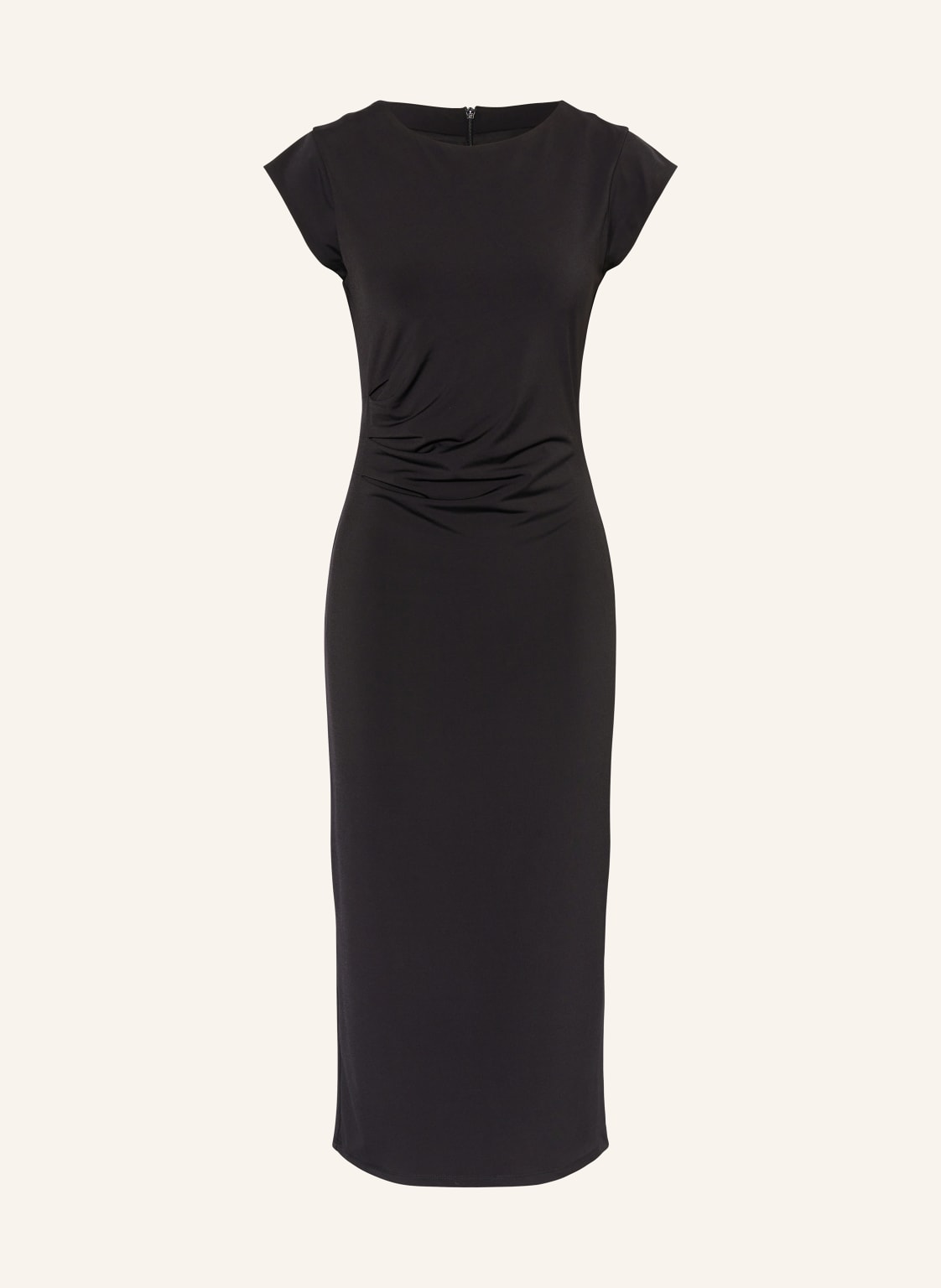 Comma Jerseykleid schwarz von comma