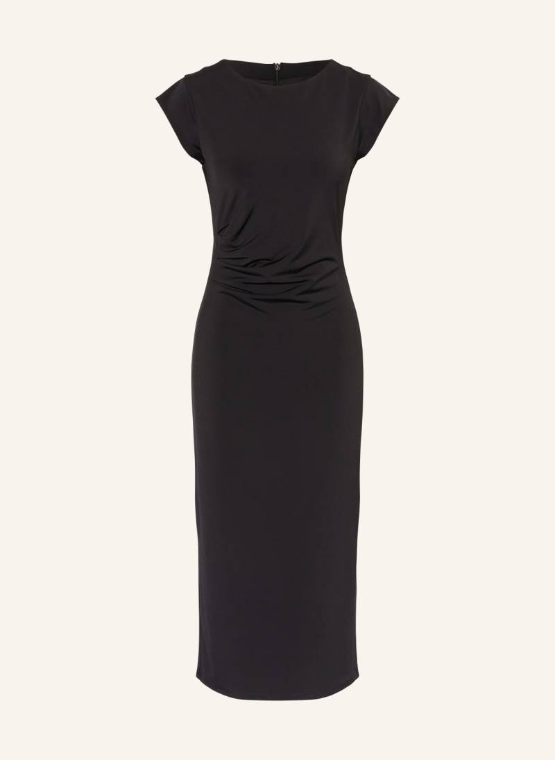 Comma Jerseykleid schwarz von comma