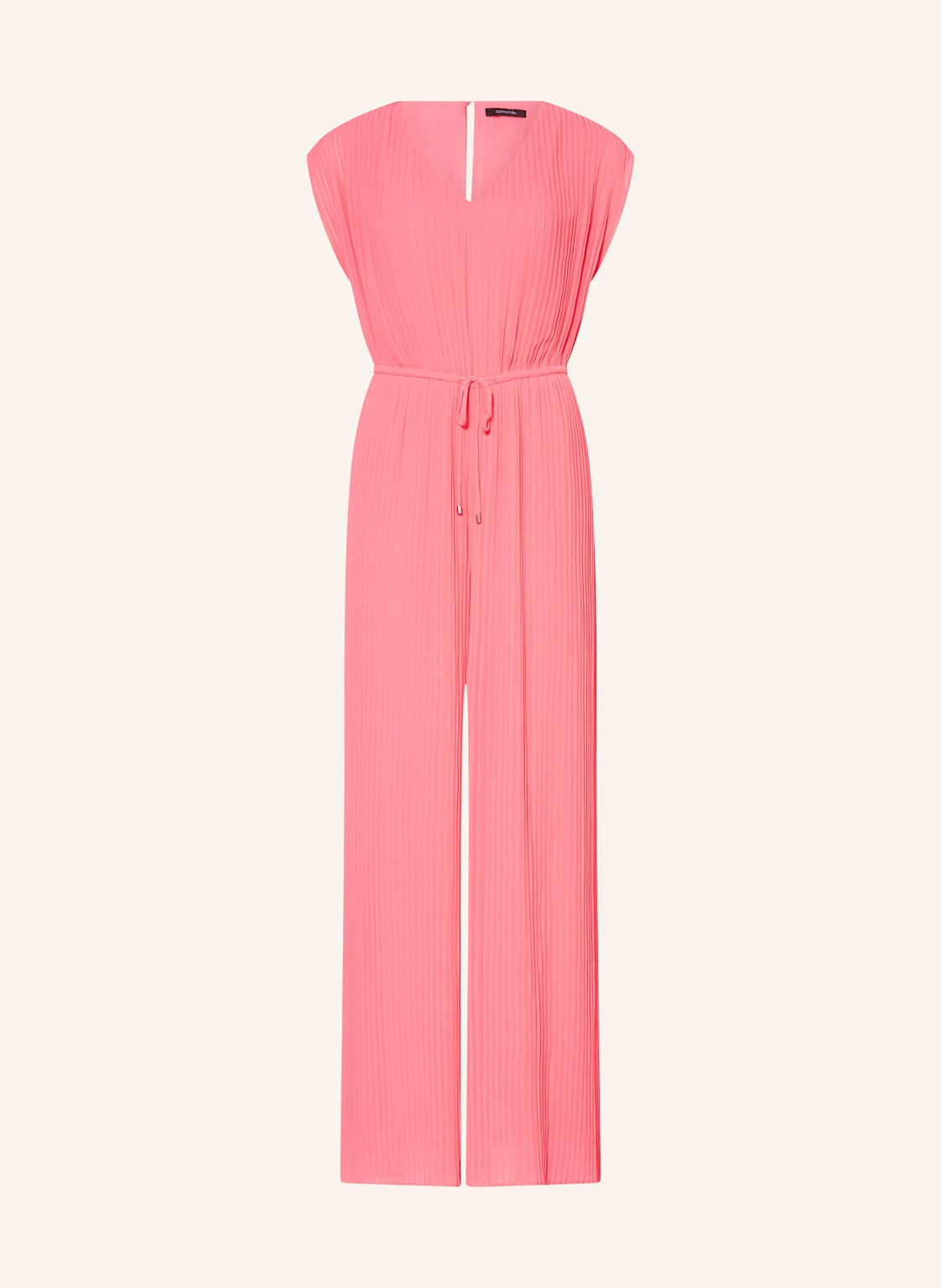 Comma Jumpsuit Mit Plissees pink von comma