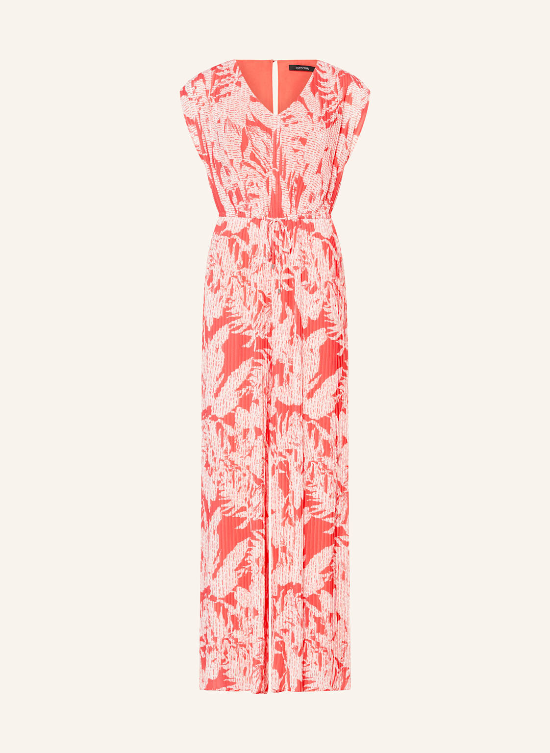 Comma Jumpsuit Mit Plissees rot Comma Jumpsuit Mit Plissees rot von comma
