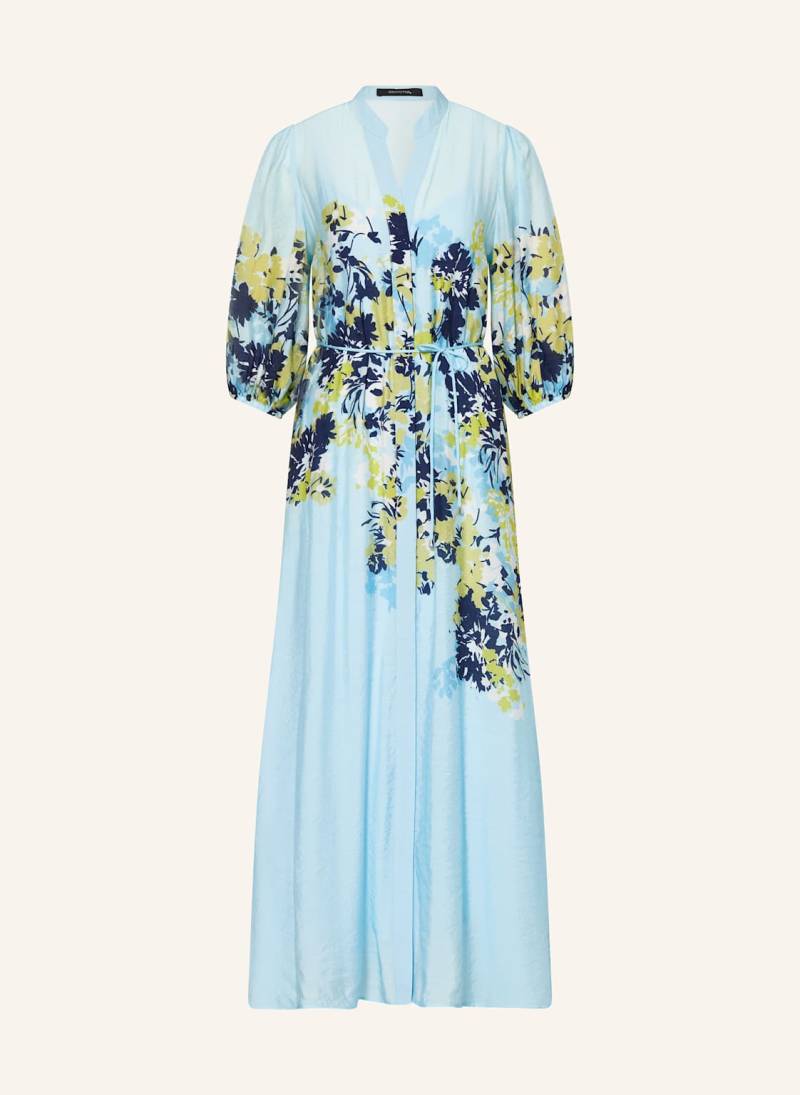 Comma Kleid Mit 3/4-Arm blau von comma