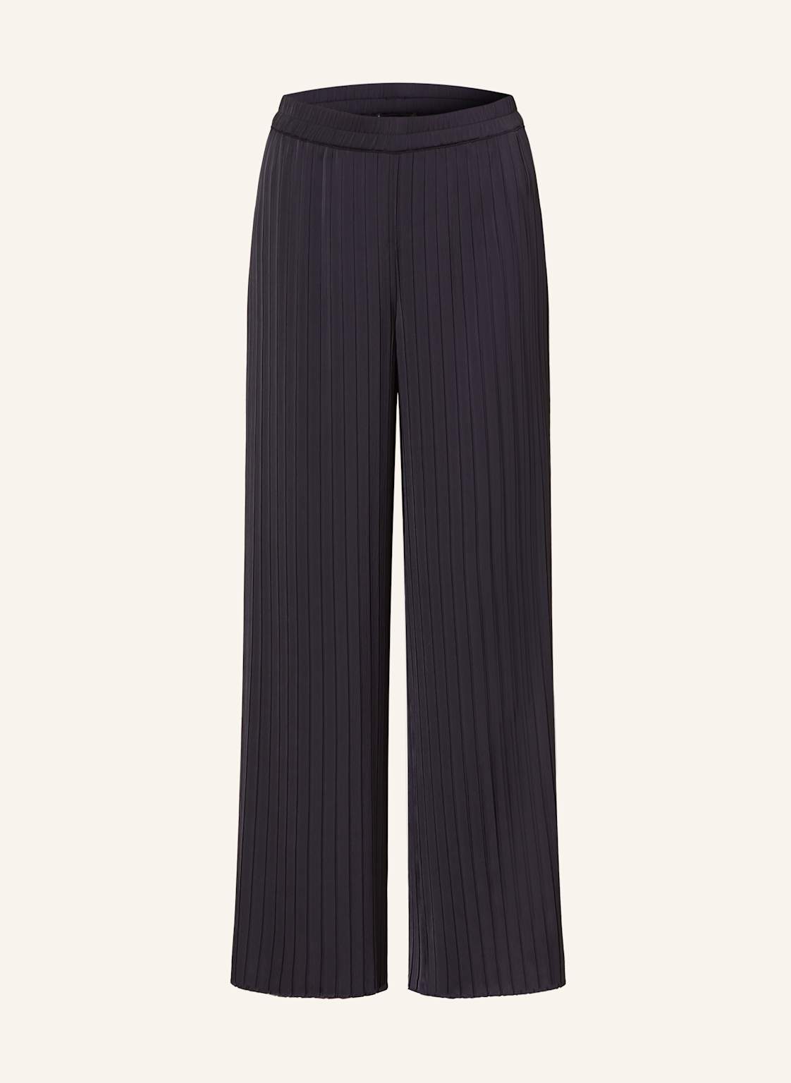 Comma Marlenehose Mit Plissee blau Comma Marlenehose Mit Plissee blau von comma