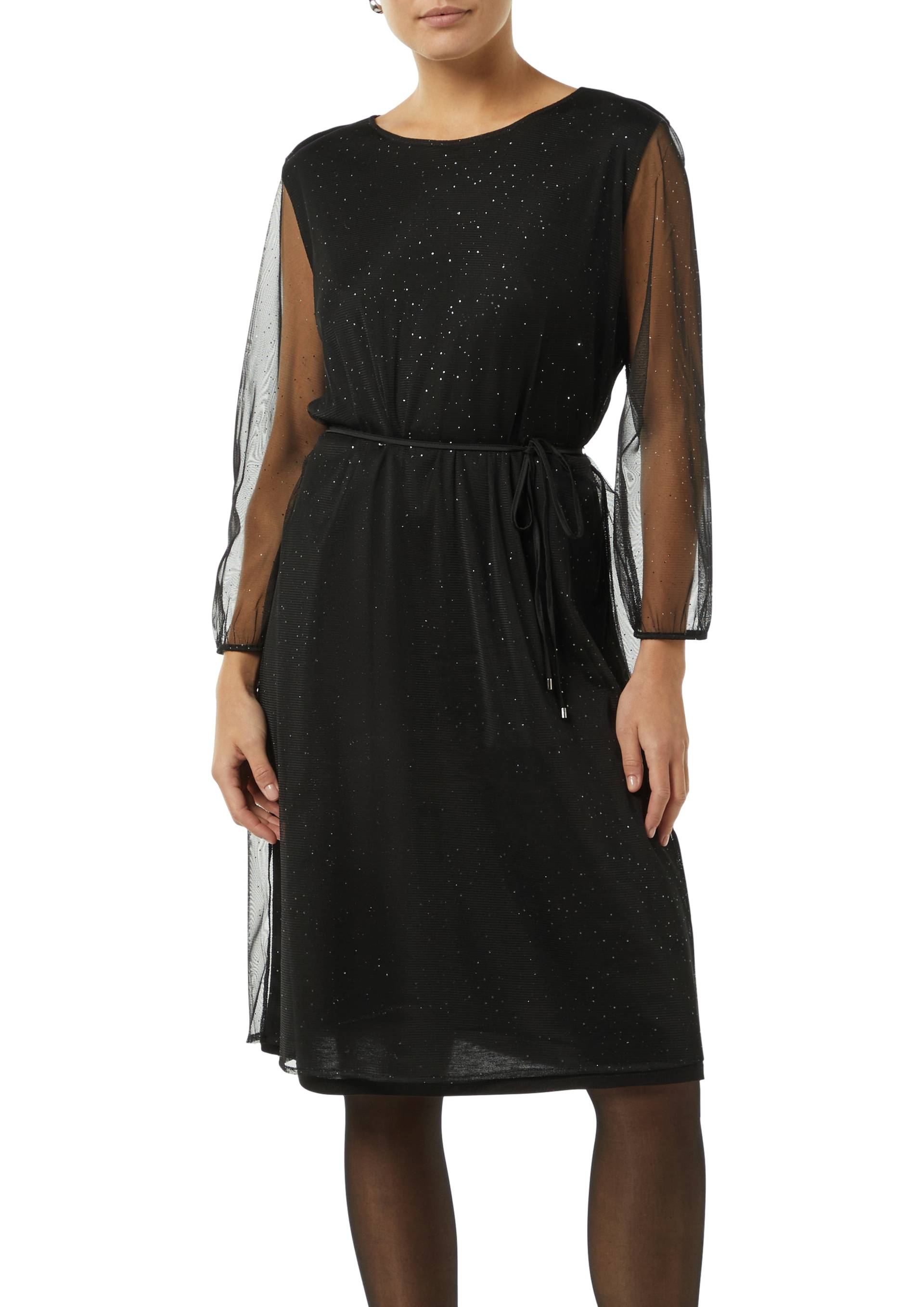 Comma Meshkleid, mit Glitzerdetails von comma