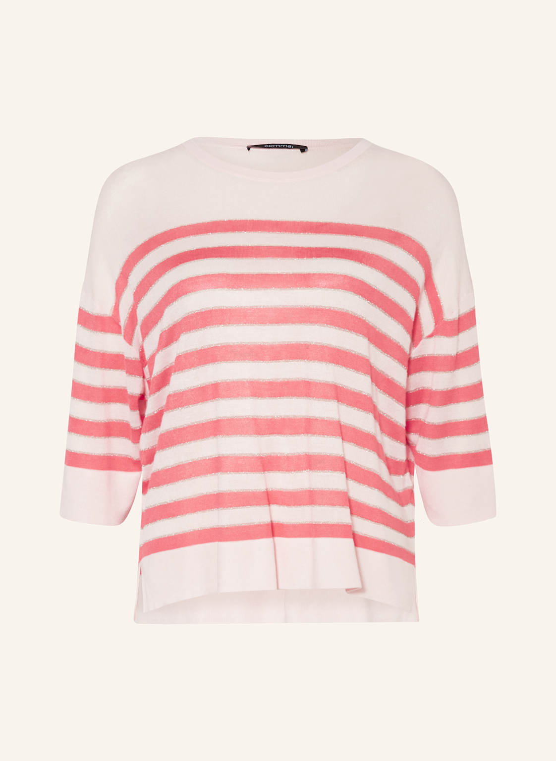 Comma Pullover Mit 3/4-Arm rosa Comma Pullover Mit 3/4-Arm rosa von comma