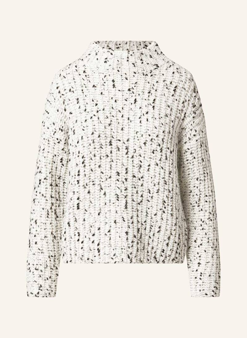 Comma Pullover Mit Glitzergarn grau von comma