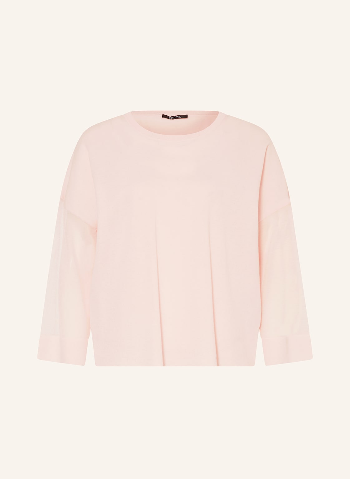 Comma Pullover rosa von comma