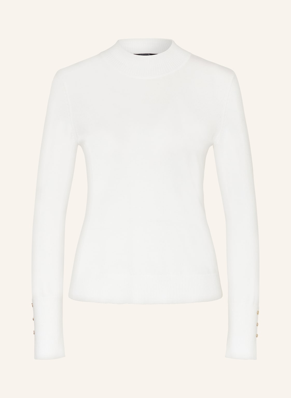 Comma Pullover weiss von comma