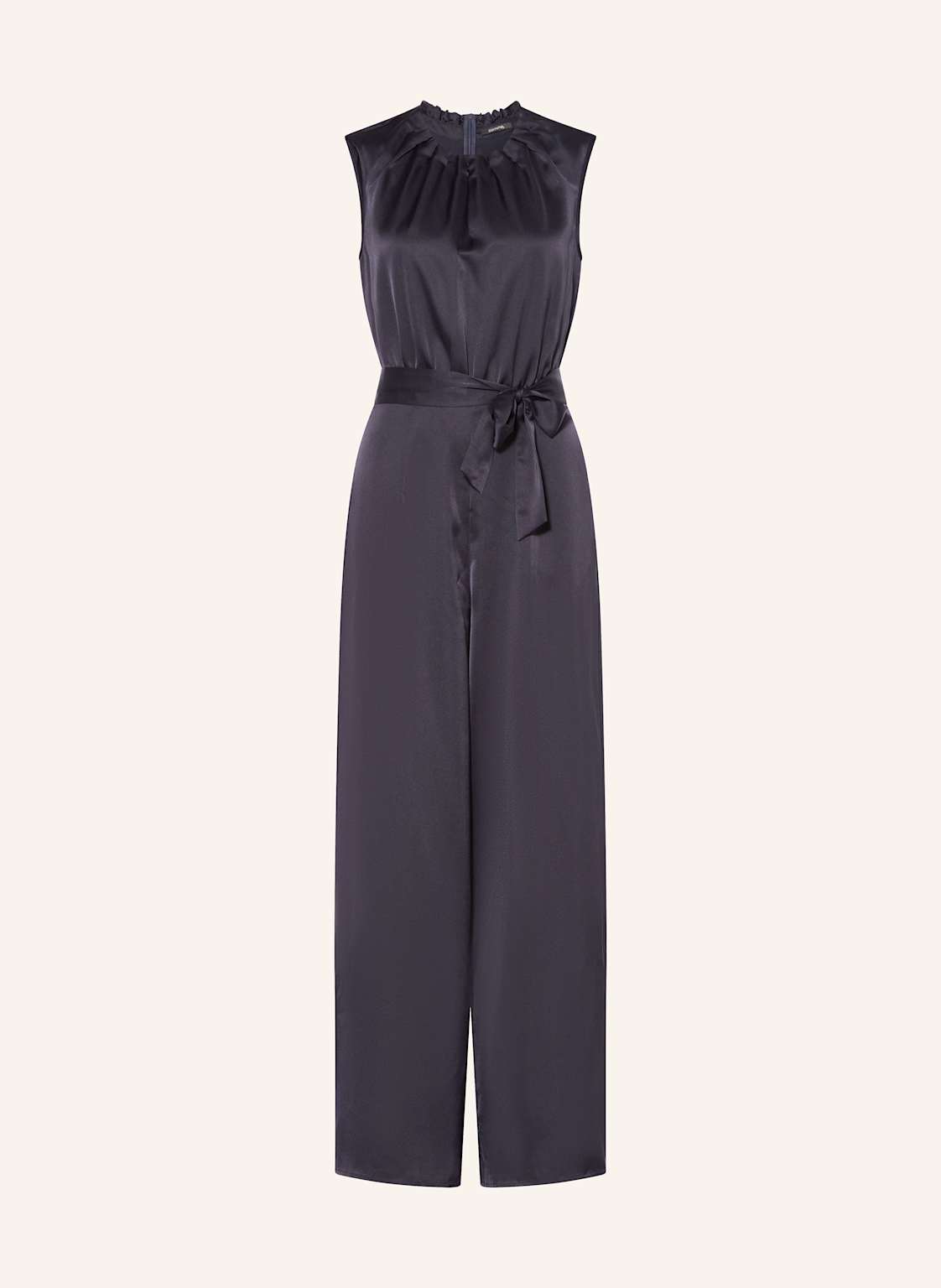 Comma Satin-Jumpsuit blau Comma Satin-Jumpsuit blau von comma