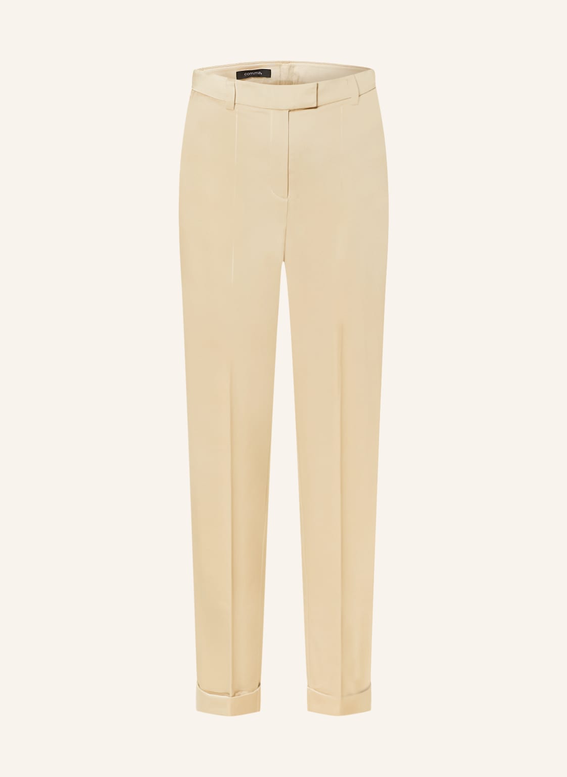 Comma Satinhose beige von comma