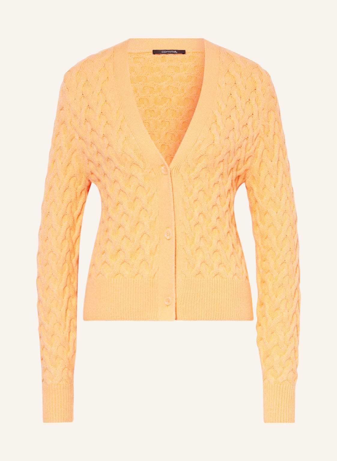 Comma Strickjacke orange von comma