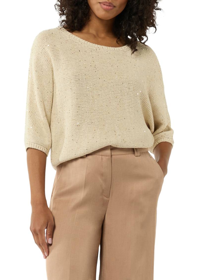 Comma Strickpullover, im Oversize-Look mit V-Ausschnitt von comma