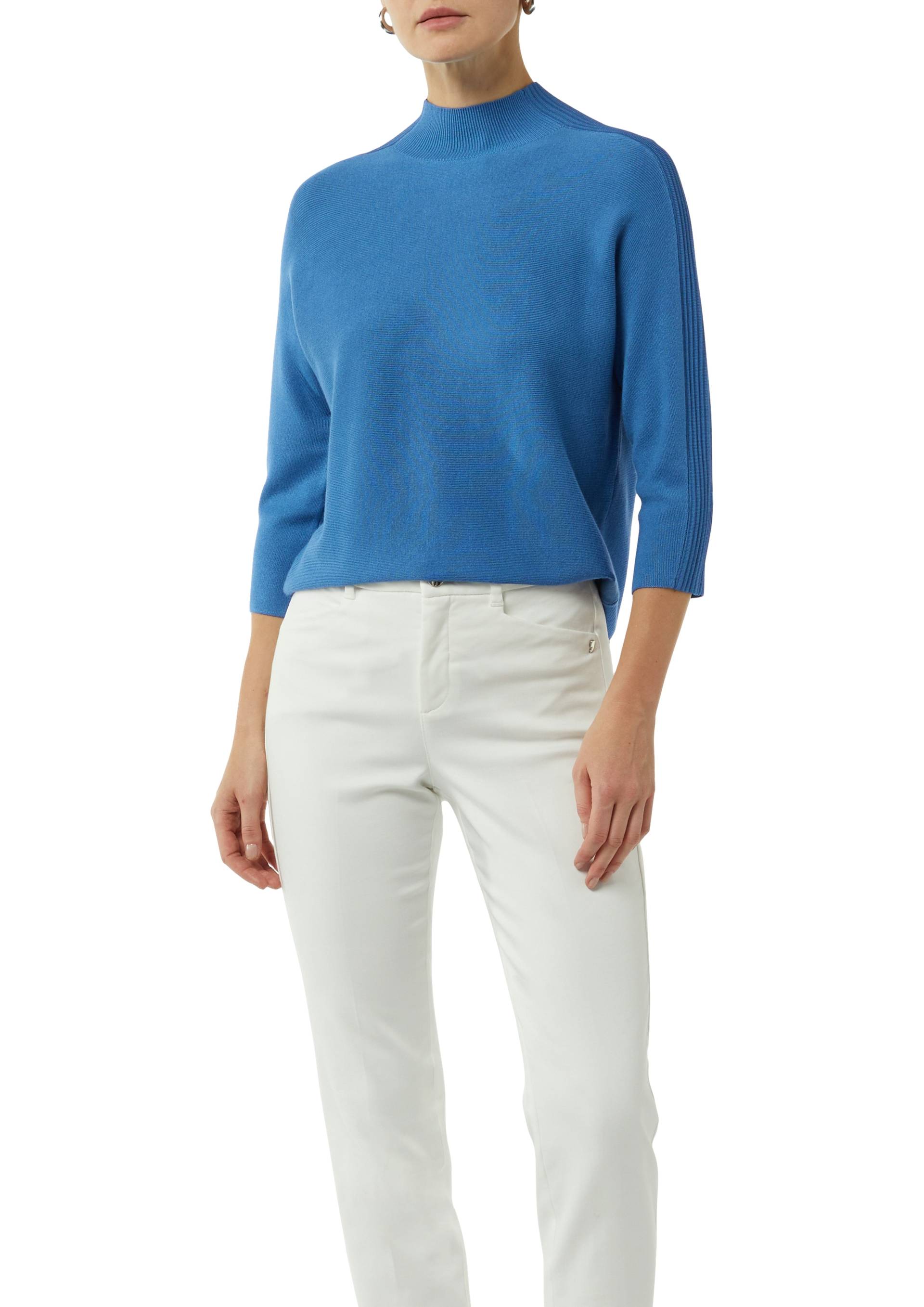 Comma Strickpullover, mit 3/4 Arm und hohem Stehkragen Comma Strickpullover, mit 3/4 Arm und hohem Stehkragen von comma