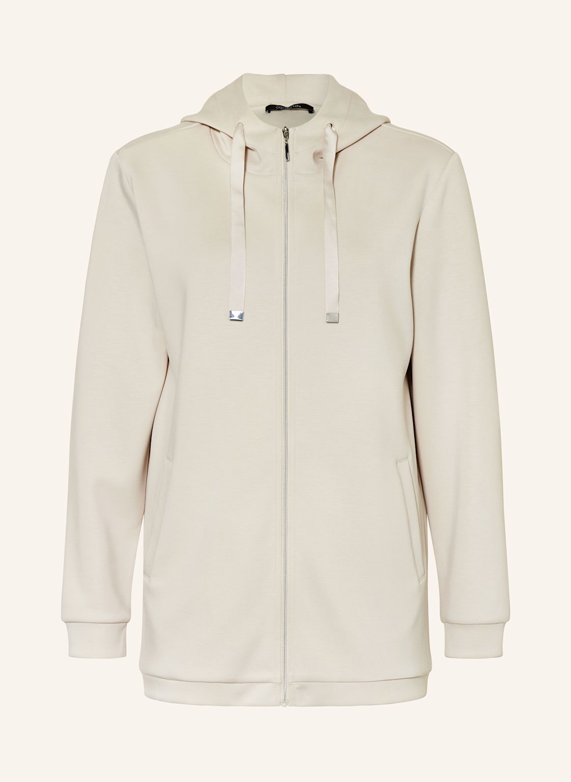 Comma Sweatjacke beige Comma Sweatjacke beige von comma