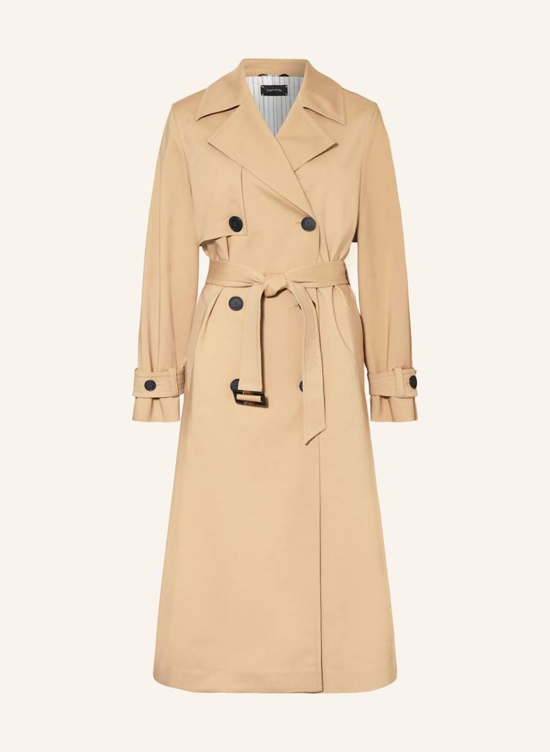 Comma Trenchcoat braun von comma