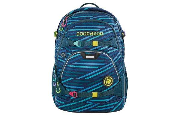 Coocazoo Schulrucksack Scalerale 183877 Zebra Stripe Blue Damen von coocazoo