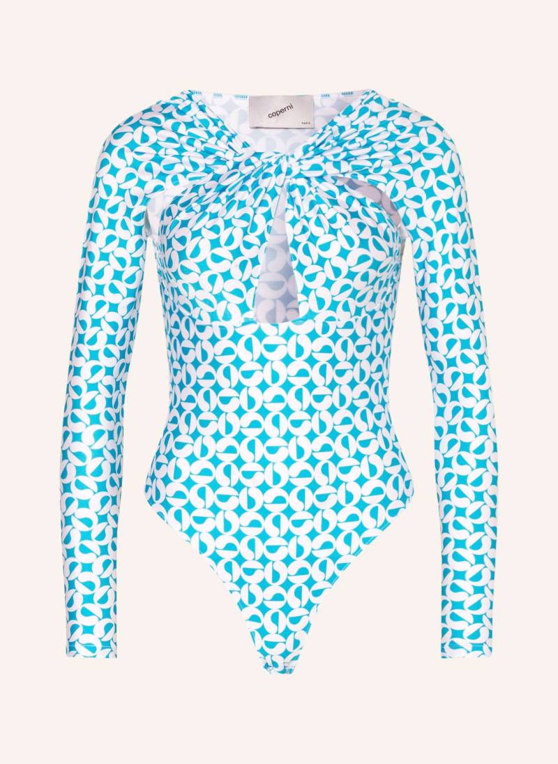 Coperni String-Body Mit Cut-Outs blau von coperni