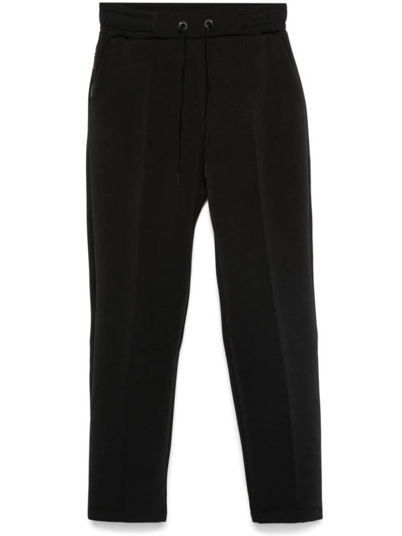 costume national contemporary pintuck-detail track pants - Black von costume national contemporary