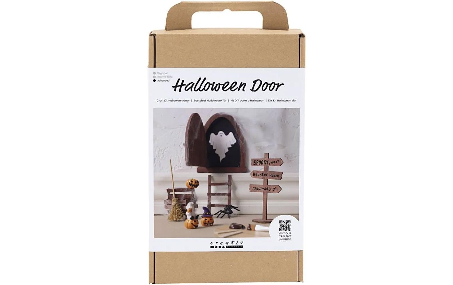 creativ company Kreativset »Halloween Wichteltür 12-teilig«, (12 tlg.) von creativ company