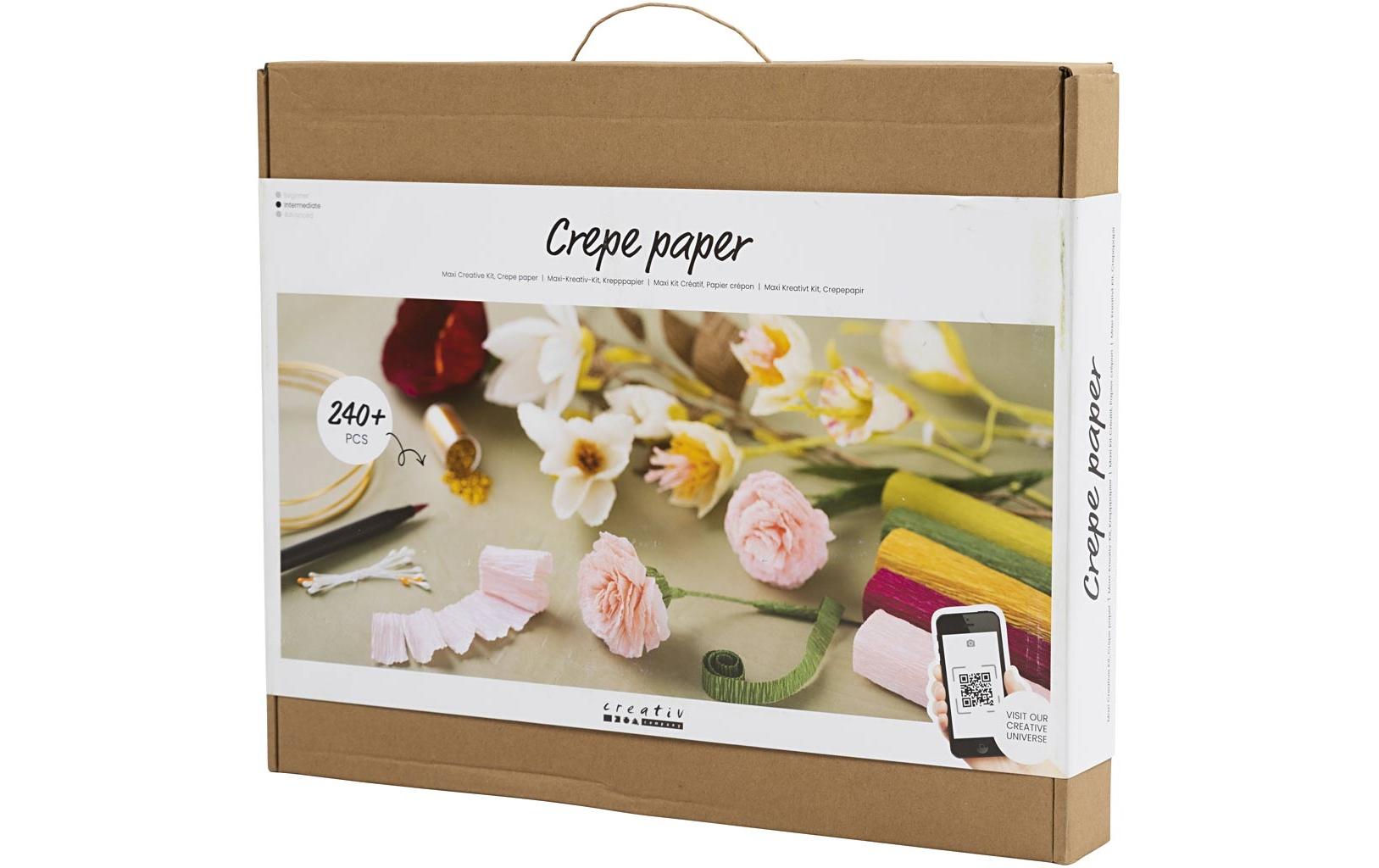 creativ company Kreativset »Krepppapi«, (240 tlg.) von creativ company