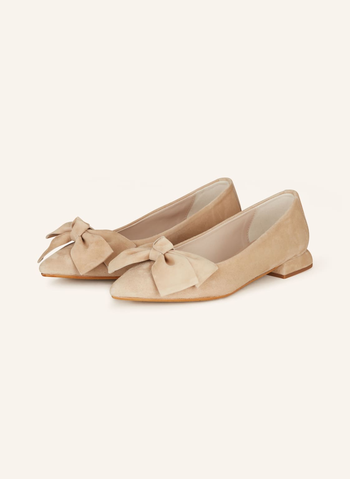 Darling Harbour Ballerinas beige von darling harbour