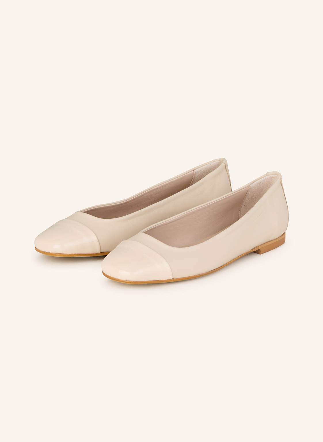 Darling Harbour Ballerinas beige von darling harbour