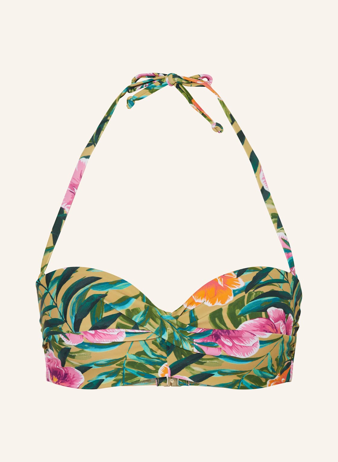 Darling Harbour Bandeau-Bikini-Top gruen von darling harbour