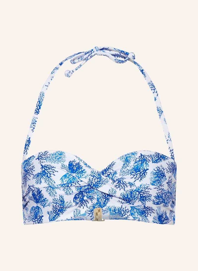 Darling Harbour Bandeau-Bikini-Top weiss von darling harbour