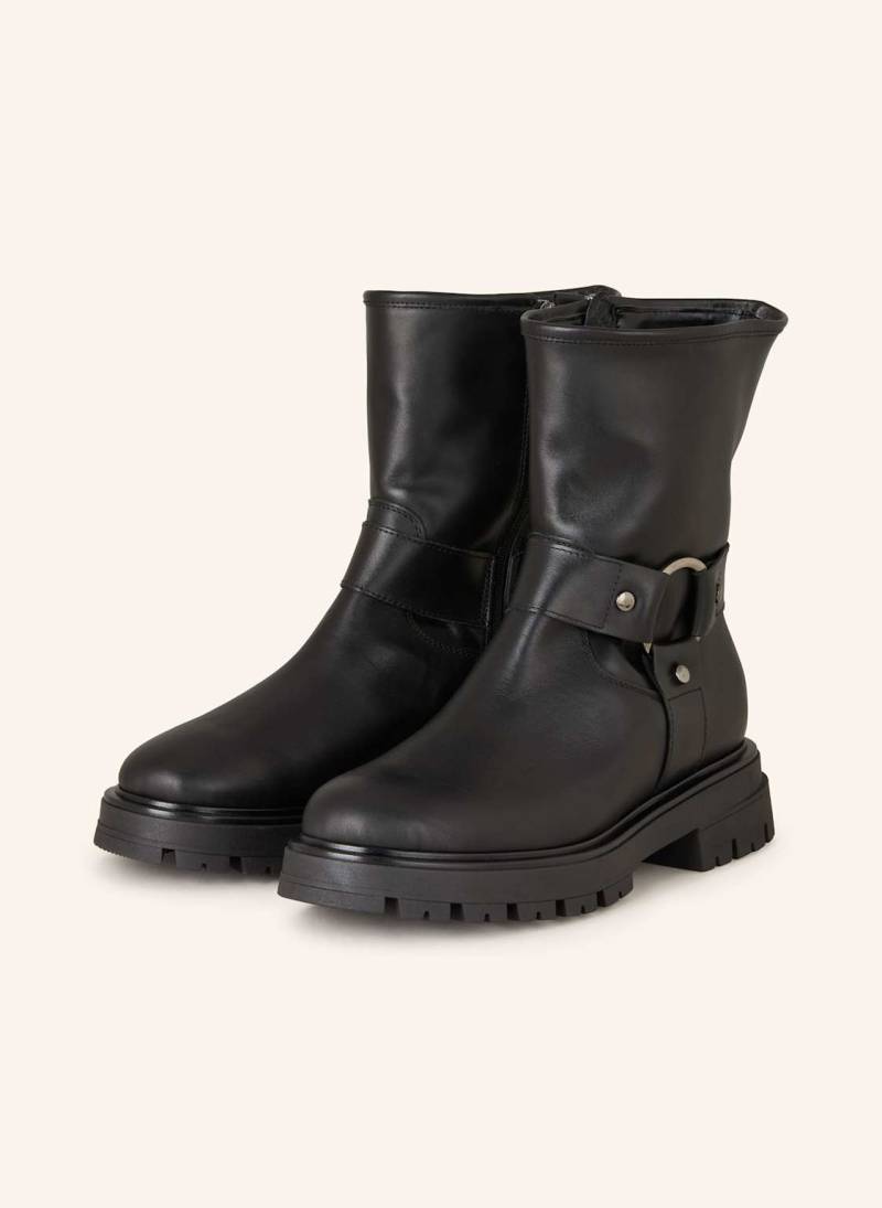 Darling Harbour Biker Boots schwarz von darling harbour