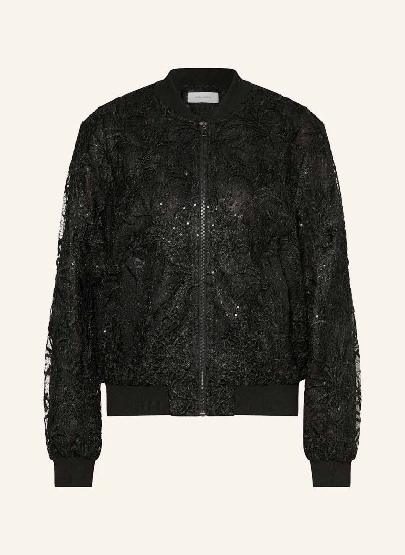 Darling Harbour Blouson Aus Spitze Mit Pailletten schwarz von darling harbour