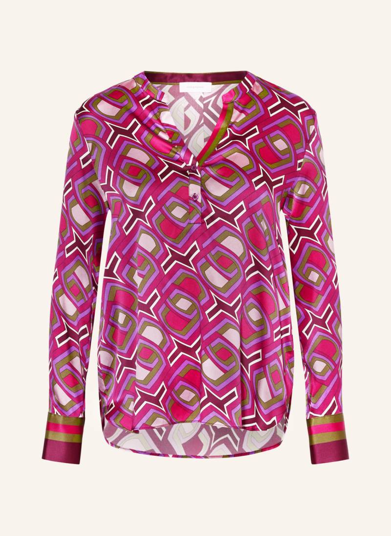 Darling Harbour Blusenshirt Aus Seide pink von darling harbour