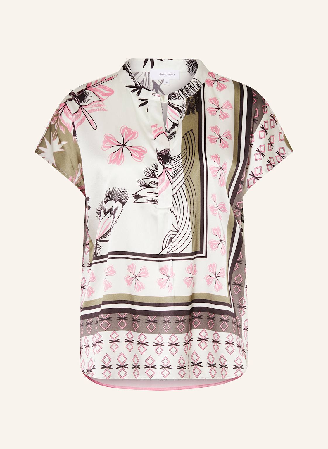 Darling Harbour Blusenshirt Aus Seide pink von darling harbour