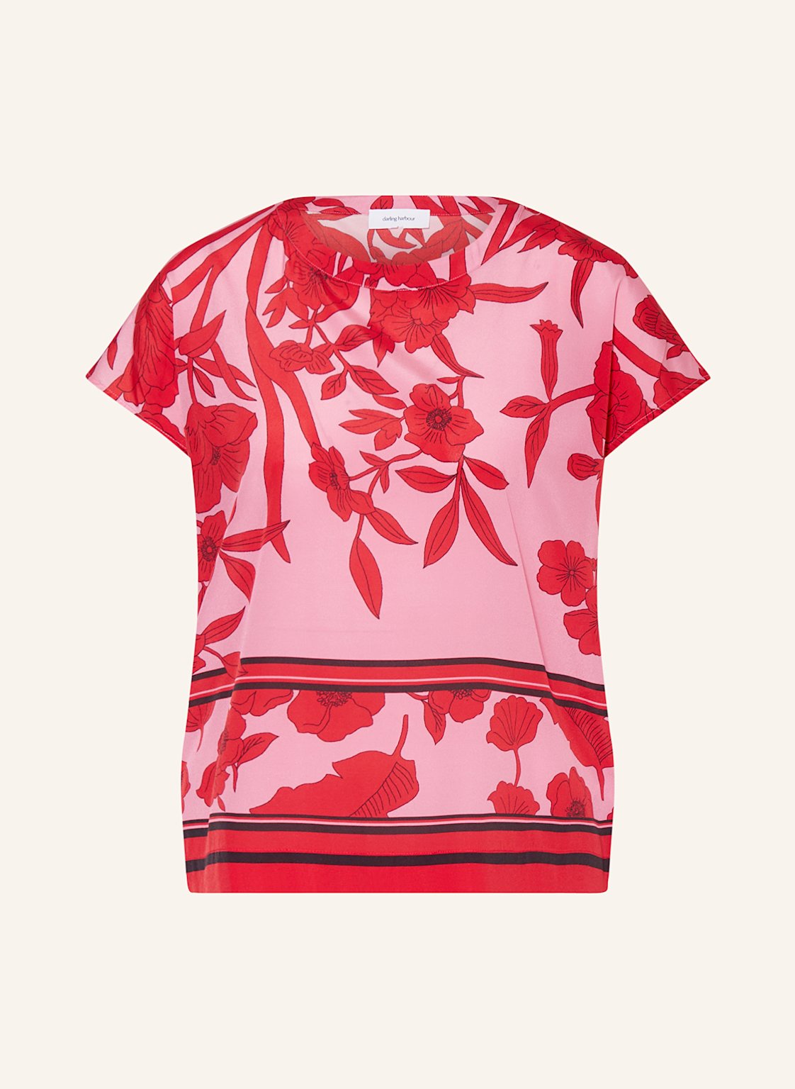 Darling Harbour Blusenshirt Aus Seide pink von darling harbour