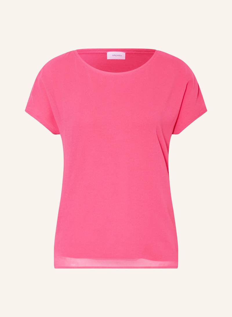 Darling Harbour Blusenshirt Im Materialmix pink von darling harbour