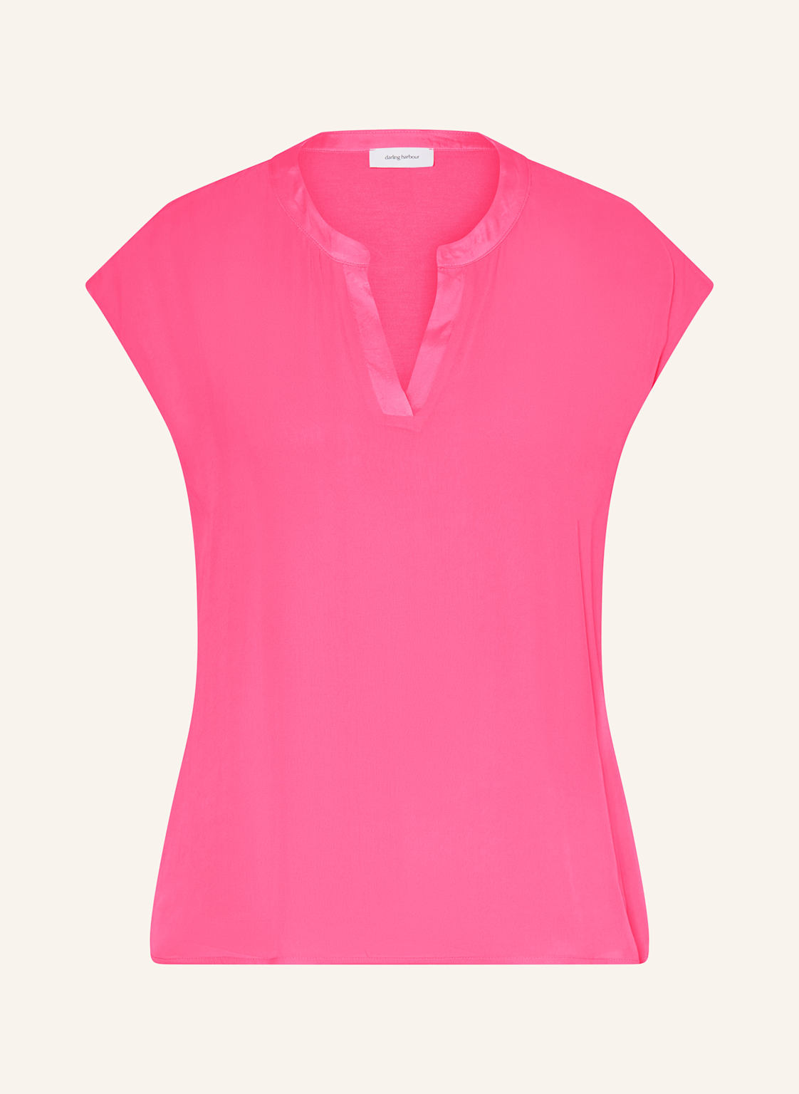 Darling Harbour Blusenshirt Im Materialmix pink von darling harbour