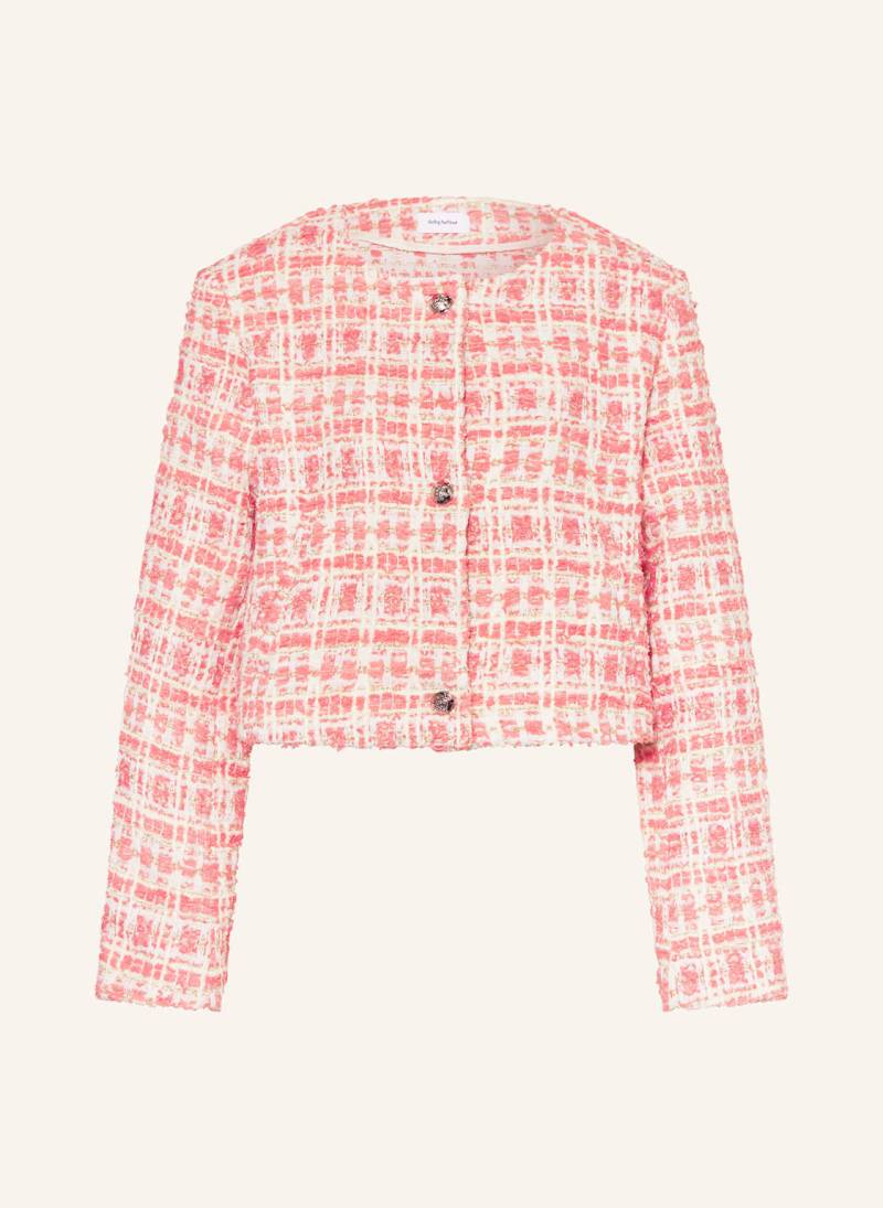 Darling Harbour Bouclé-Jacke pink von darling harbour