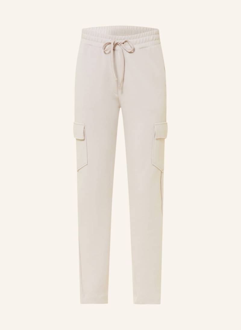 Darling Harbour Cargohose Aus Jersey beige von darling harbour