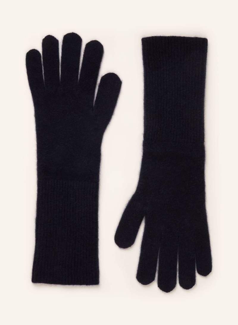 Darling Harbour Cashmere-Handschuhe blau von darling harbour