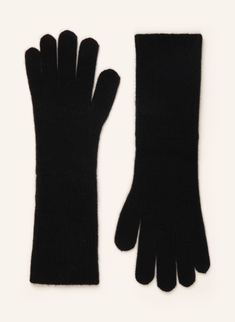 Darling Harbour Cashmere-Handschuhe schwarz von darling harbour