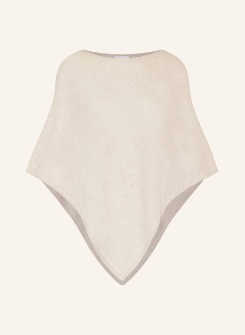 Darling Harbour Cashmere-Poncho beige von darling harbour