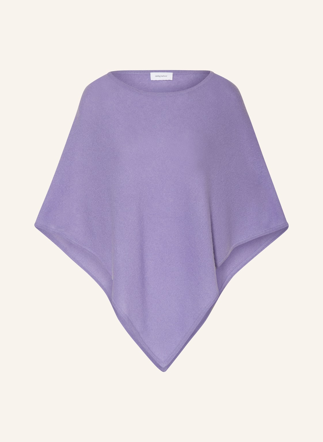 Darling Harbour Cashmere-Poncho lila von darling harbour