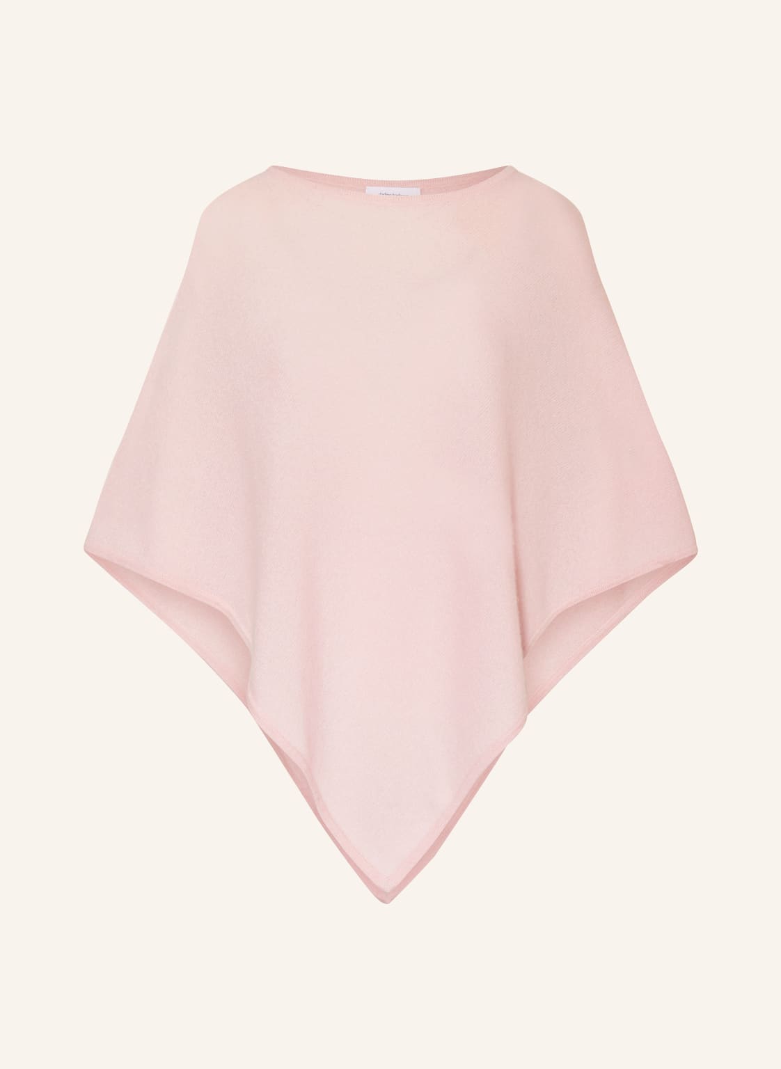 Darling Harbour Cashmere-Poncho rosa von darling harbour