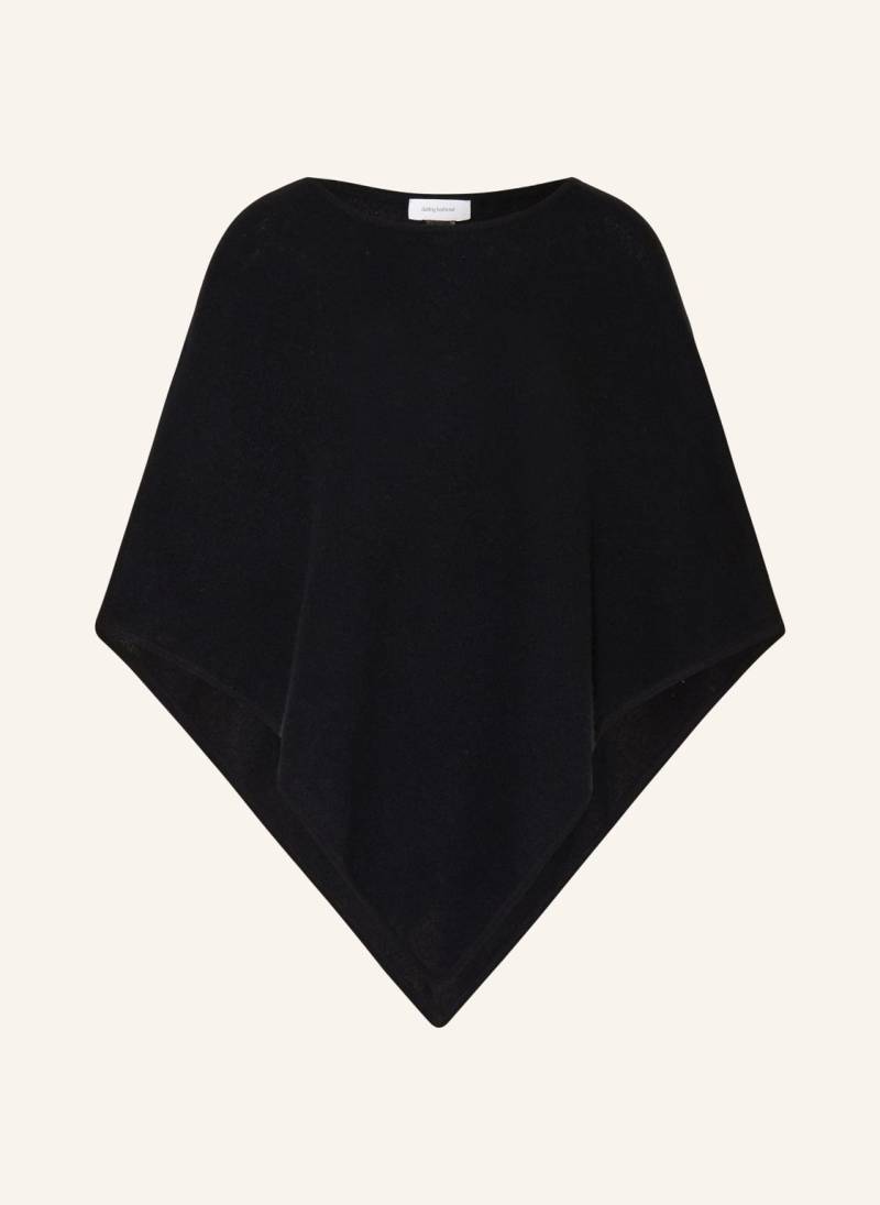 Darling Harbour Cashmere-Poncho schwarz von darling harbour