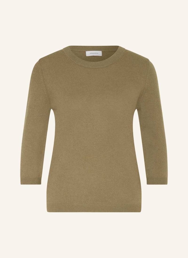 Darling Harbour Cashmere-Pullover Mit 3/4-Arm gruen von darling harbour