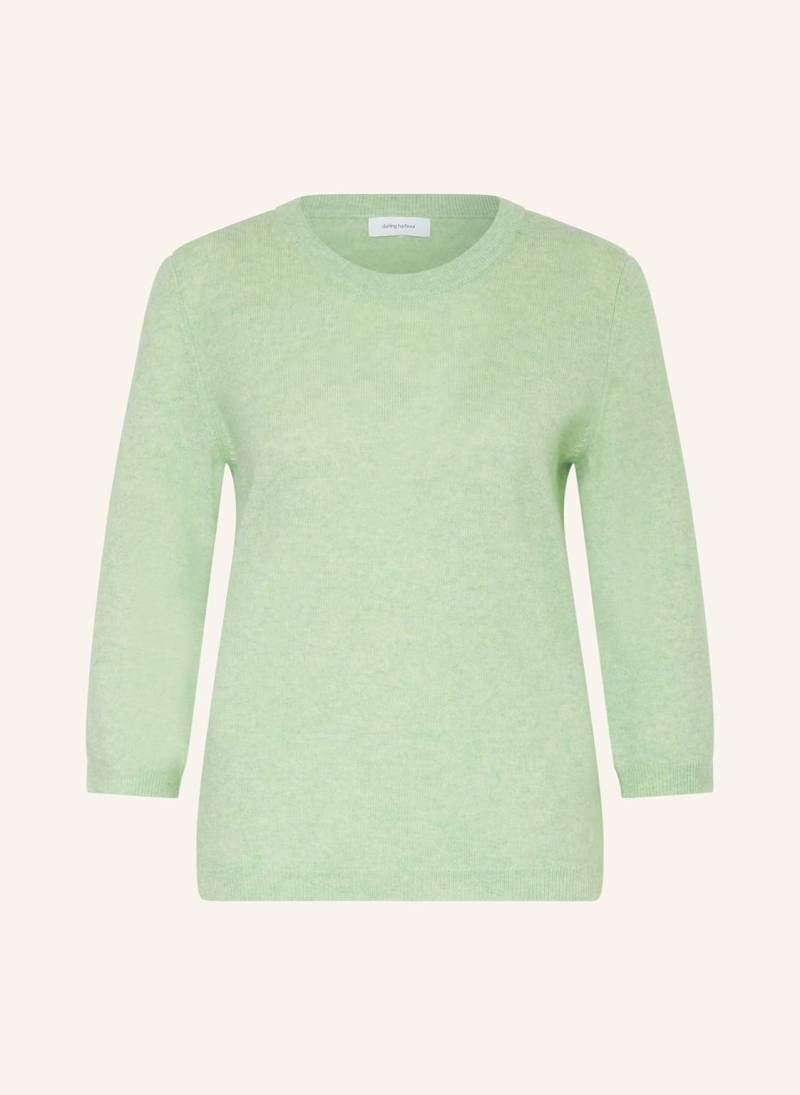 Darling Harbour Cashmere-Pullover Mit 3/4-Arm gruen von darling harbour