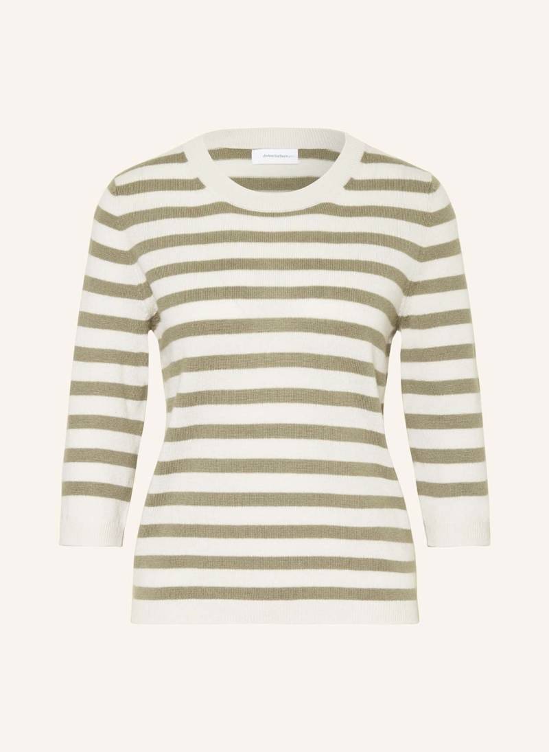 Darling Harbour Cashmere-Pullover Mit 3/4-Arm weiss von darling harbour