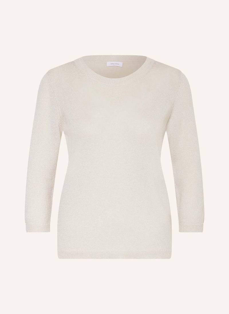 Darling Harbour Cashmere-Pullover Mit Glitzergarn weiss von darling harbour