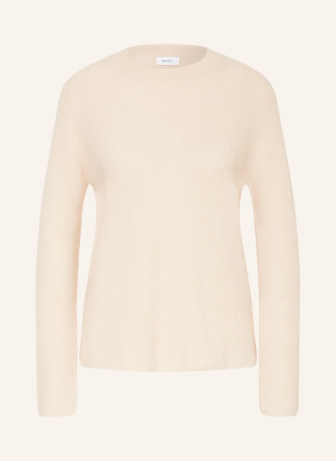 Darling Harbour Cashmere-Pullover beige von darling harbour