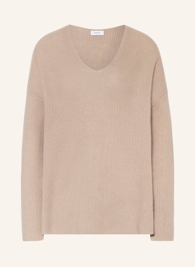 Darling Harbour Cashmere-Pullover beige von darling harbour